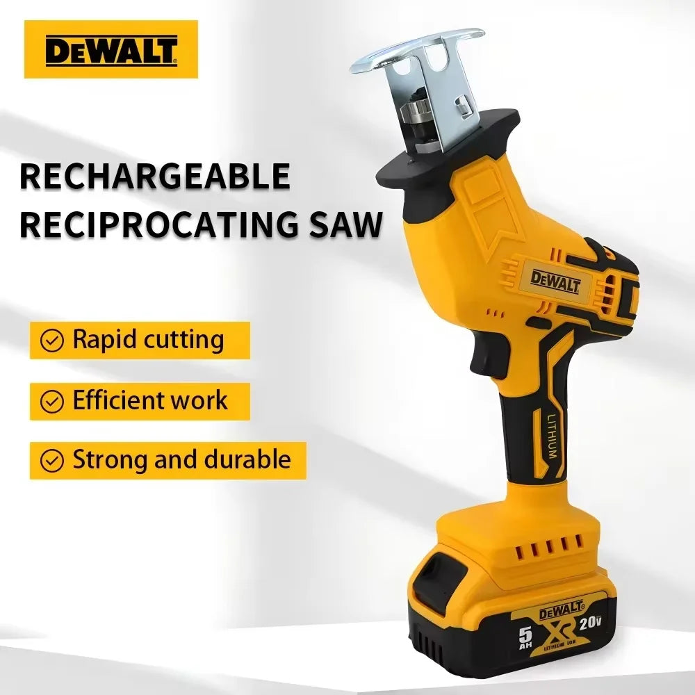 Dewalt 2800RPM Cordless Reciprocating Saw 20V Brushless Electric Tool for Metal Wood and Pipe Cutting