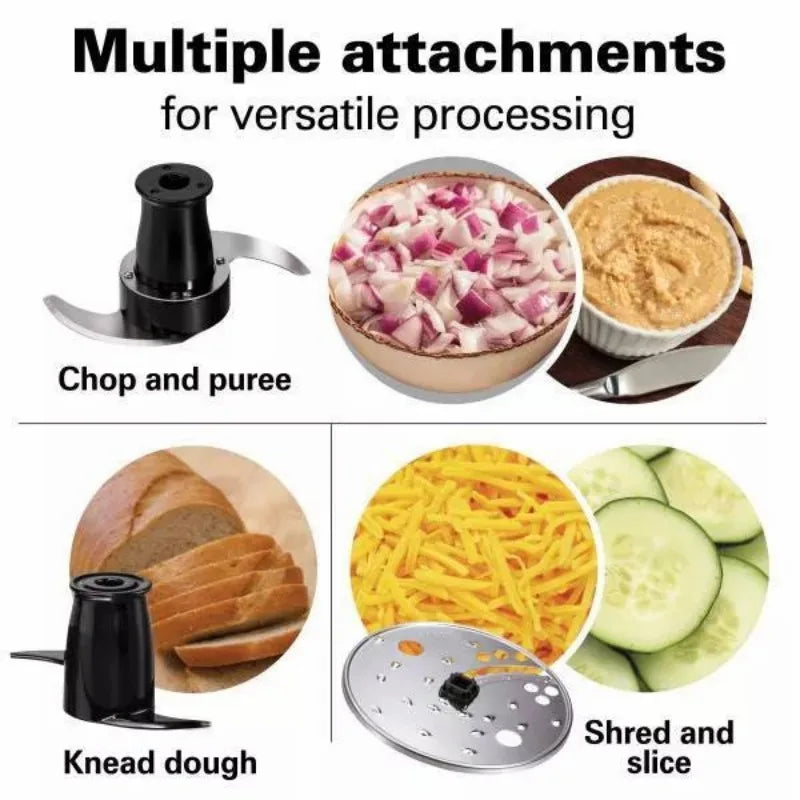 Hamilton Beach Stack and Snap Food Processor for Effortless Meal Prep