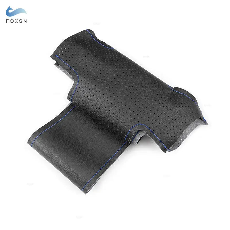 Hand-Stitch Microfiber Leather Steering Wheel Cover for Fiat 500 Models 2007-2015