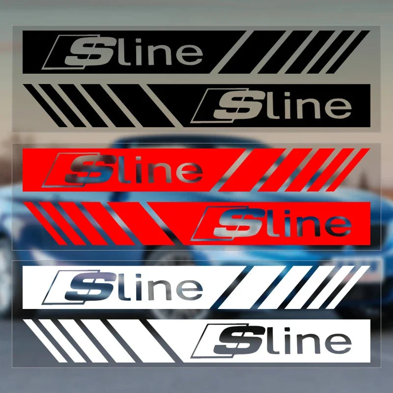 2PCS Car Rearview Mirror Stickers Vinyl Film Decals for Audi B6 B7 B8 B9 A3 8P 8V A4 A6 C6 C5 Q2 Q3 Q5 Q7 Q8 TT TTS Q2L
