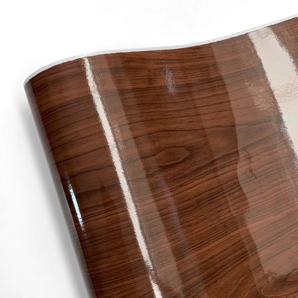 Car Sticker Wood Grain Vinyl Film Automotive Interior Adhesive Decals Small Size Car Vinyl Wrap Auto Accessories
