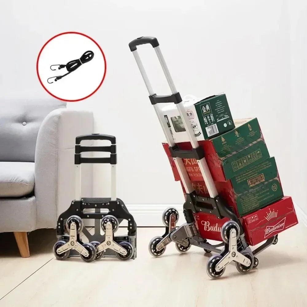 Choice Portable Trolley Cart Aluminum Folding Stair Climber