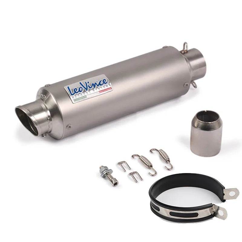 LeoVince EMark Slip On Exhaust Universal Motorcycle Honda