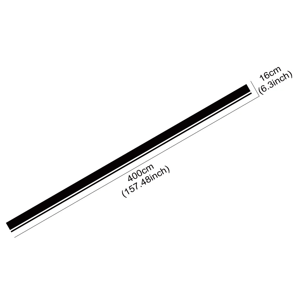 BMW 3 Series Hood Trunk Racing Stripes Vinyl Decals Kit