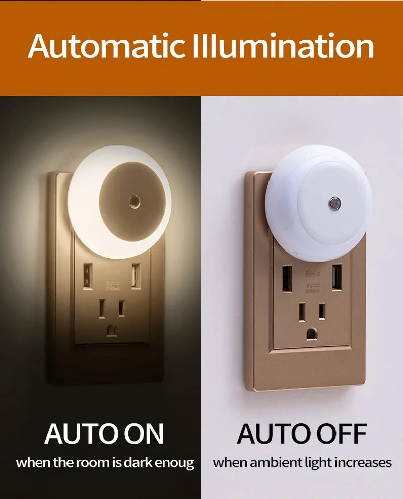 Smart LED Night Light With Sensors For Kids And Babies