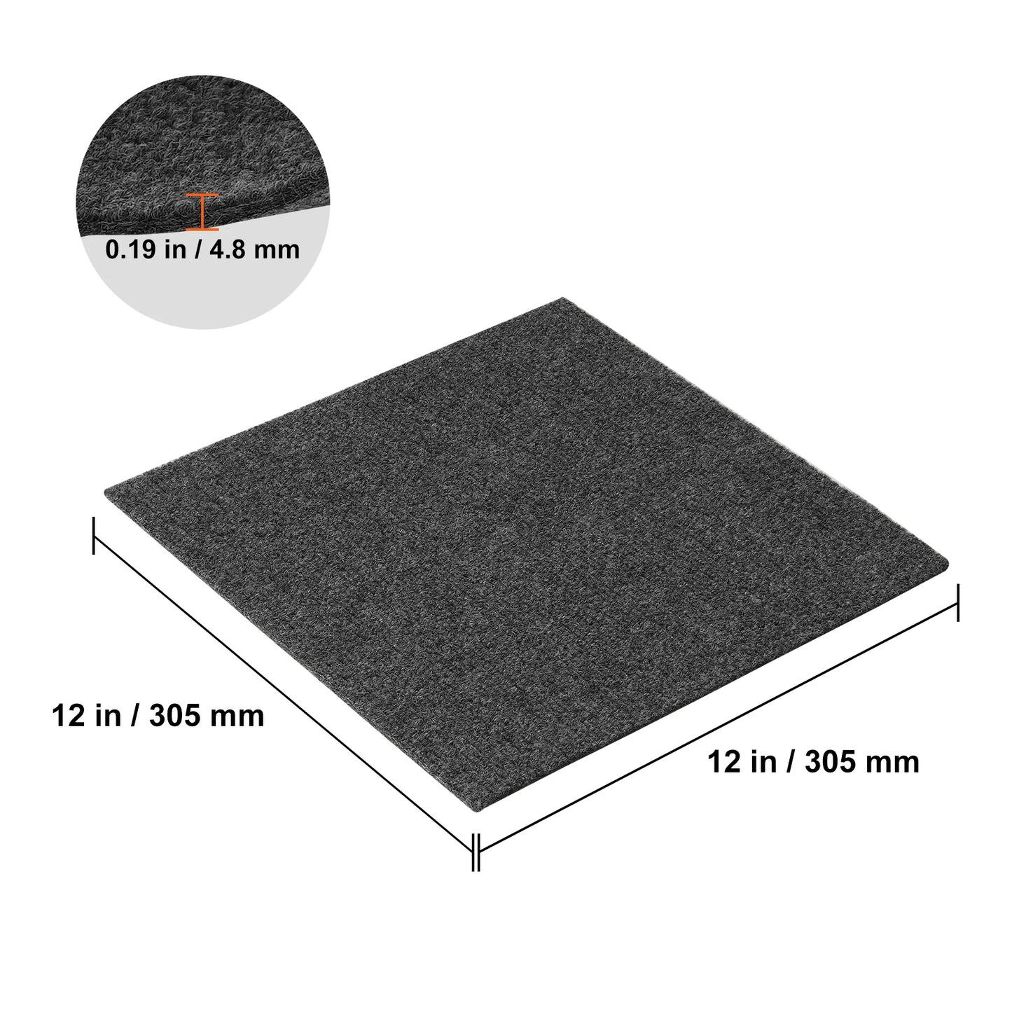 Peel and Stick Soft Carpet Tiles for Easy Floor Makeover