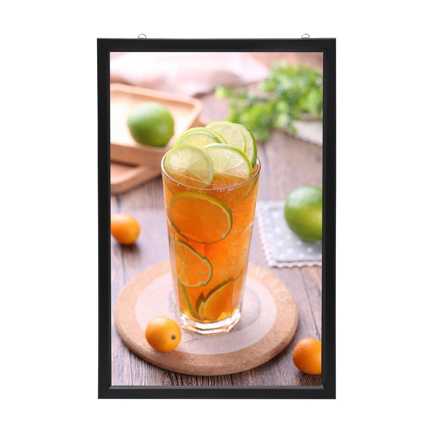 LED Light Box Poster Display Frame for Store Advertising and Home Decor