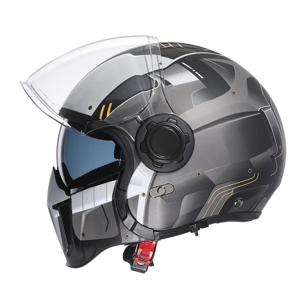 Cyril Modular Motorcycle Helmet DOT ECE Approved Full Face