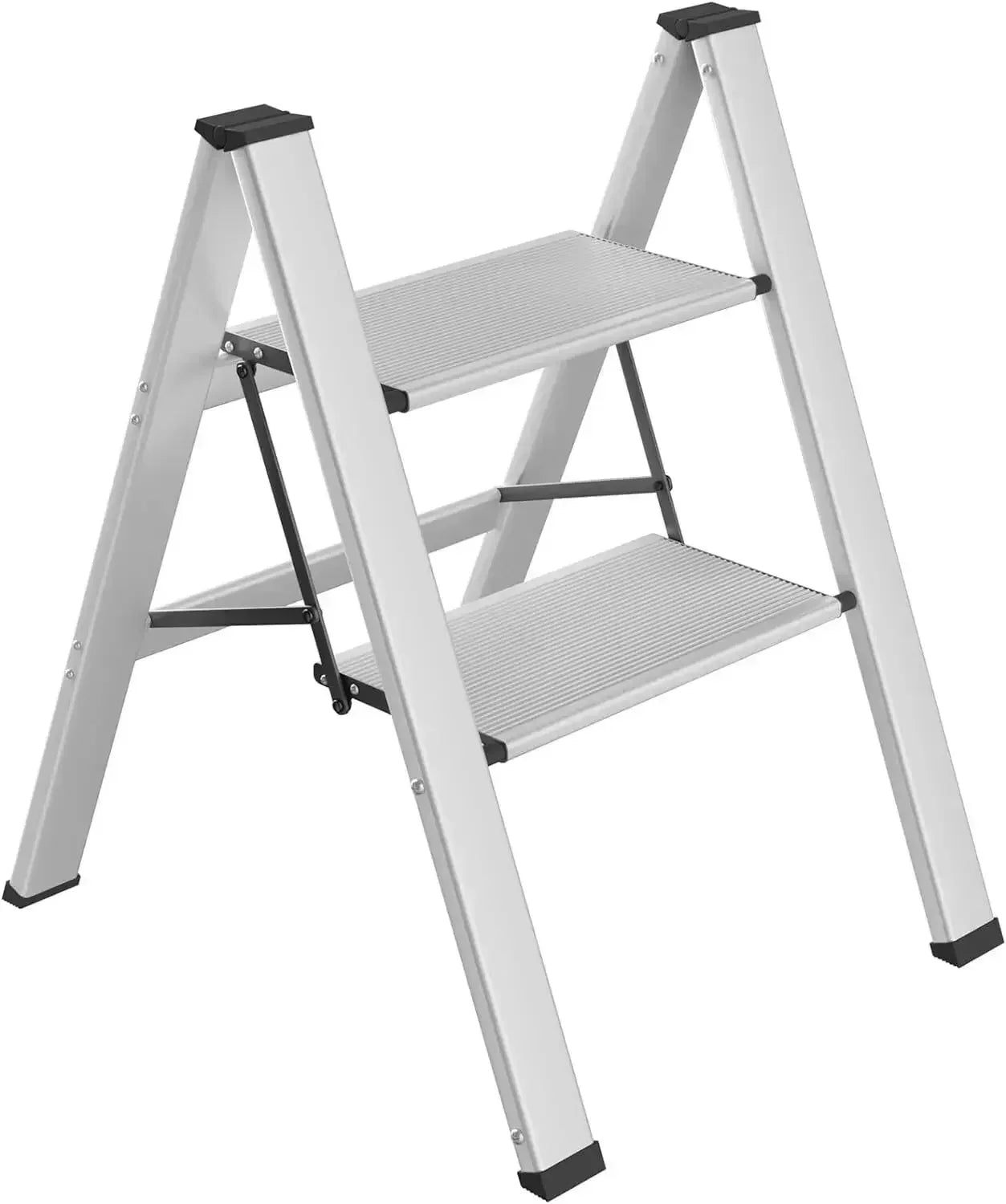 Femor Aluminum Folding Step Ladder With Anti Slip Pedal