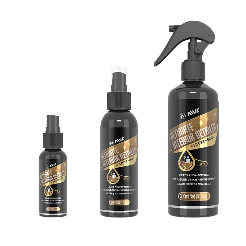 AIVC Car Plastic Restorer and Leather Polish Spray