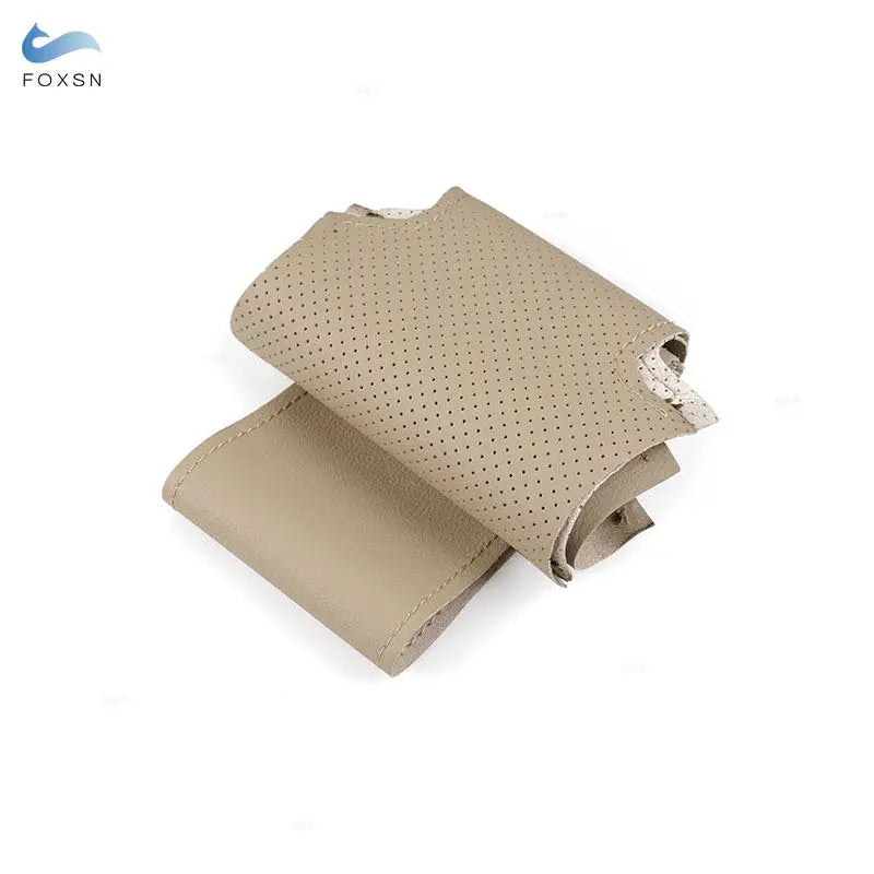 Hand-Stitch Microfiber Leather Steering Wheel Cover for Fiat 500 Models 2007-2015