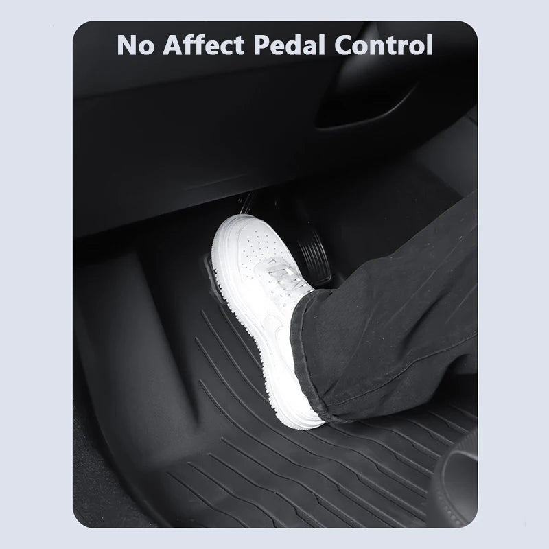 Tesla Model Y TPE Waterproof Floor Mats for All Weather Protection