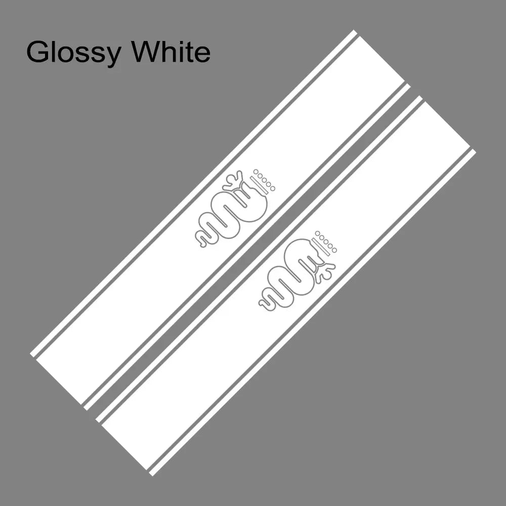 2PCS Car Side Body Stickers Decal For Alfa Romeo Giulia Giulietta 159 156 MITO Stelvio 147 Sportiva Duetto GT Tuning Accessories