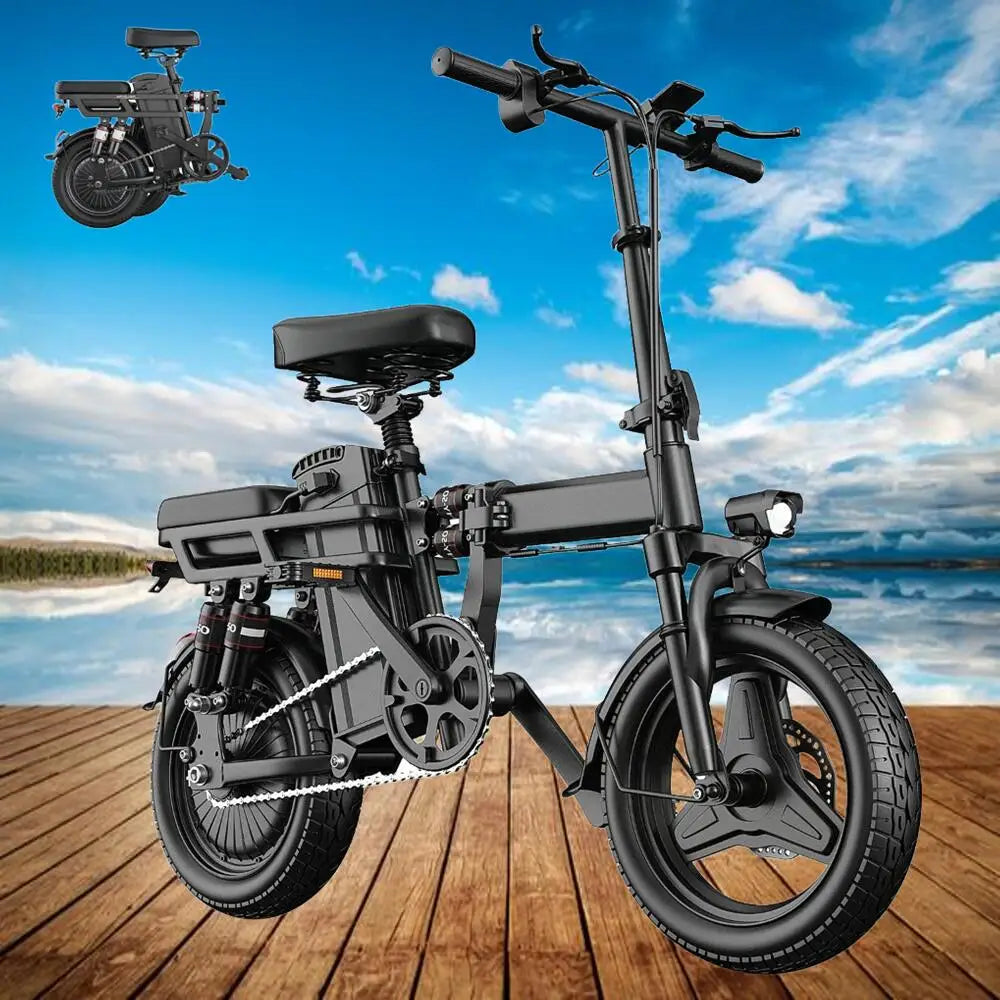 Origin Electric Folding Ebike 48V 20Ah 500W Brushless Motor