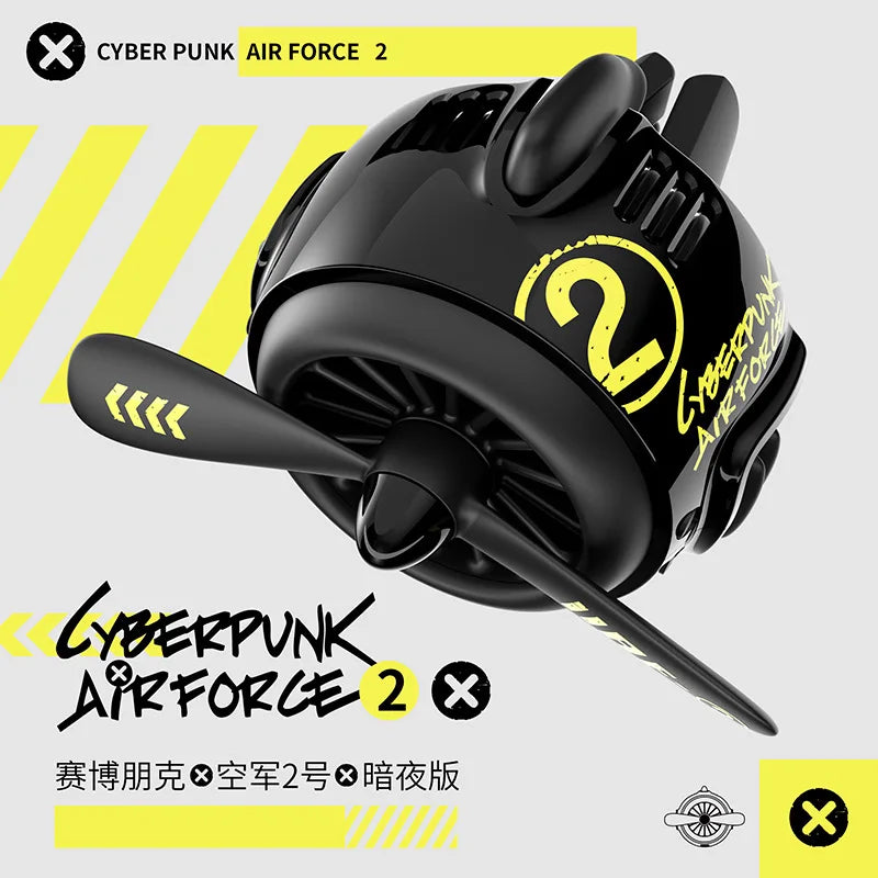 Cyberpunk Propeller Air Freshener for Car Interior Decoration