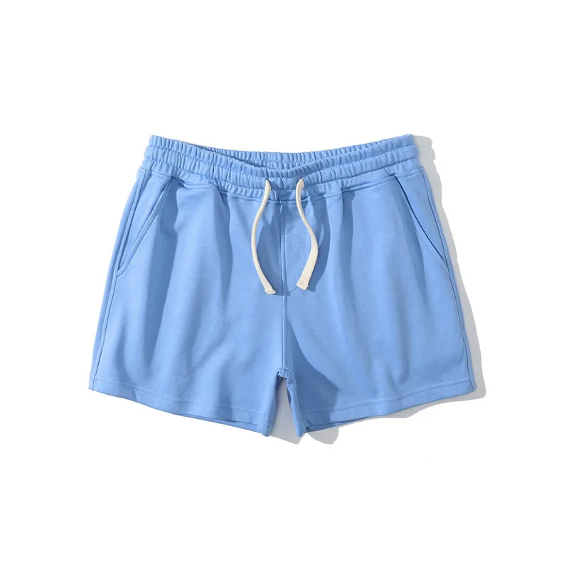 Youongwear Men's Cotton Breathable Gym Running Shorts