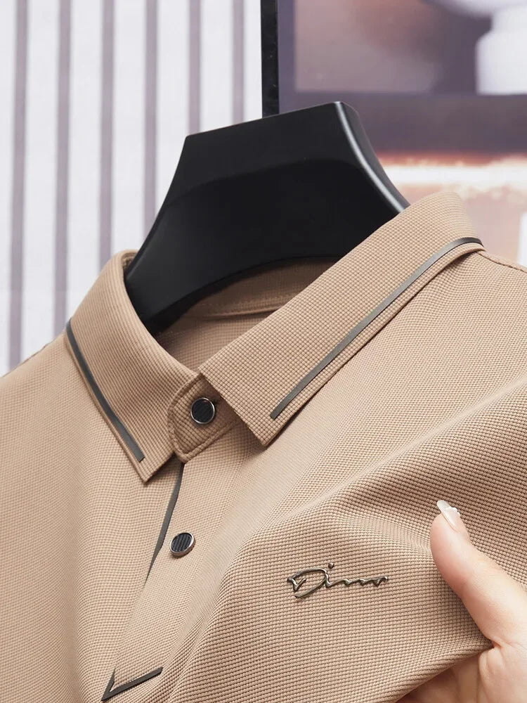 Elitevest Men's Polo Shirt Premium Luxury Cool Fabric