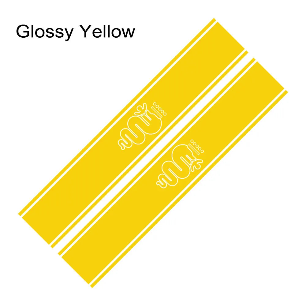 2PCS Car Side Body Stickers Decal For Alfa Romeo Giulia Giulietta 159 156 MITO Stelvio 147 Sportiva Duetto GT Tuning Accessories