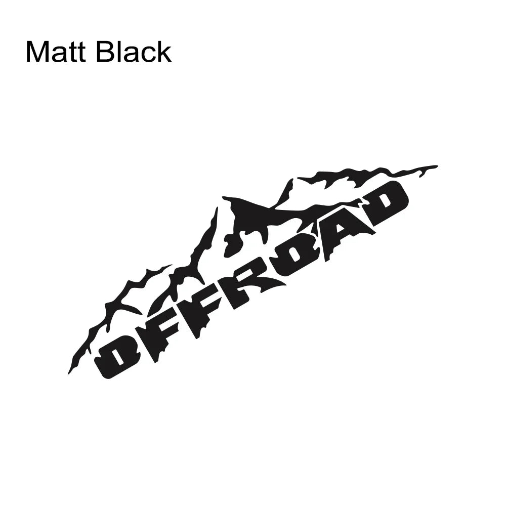 Car Off Road Sticker Vinyl Graphics Decal for Ford F150 Dodge Toyota Hilux Maxus Isuzu Dmax GWM Cannon Mitsubishi