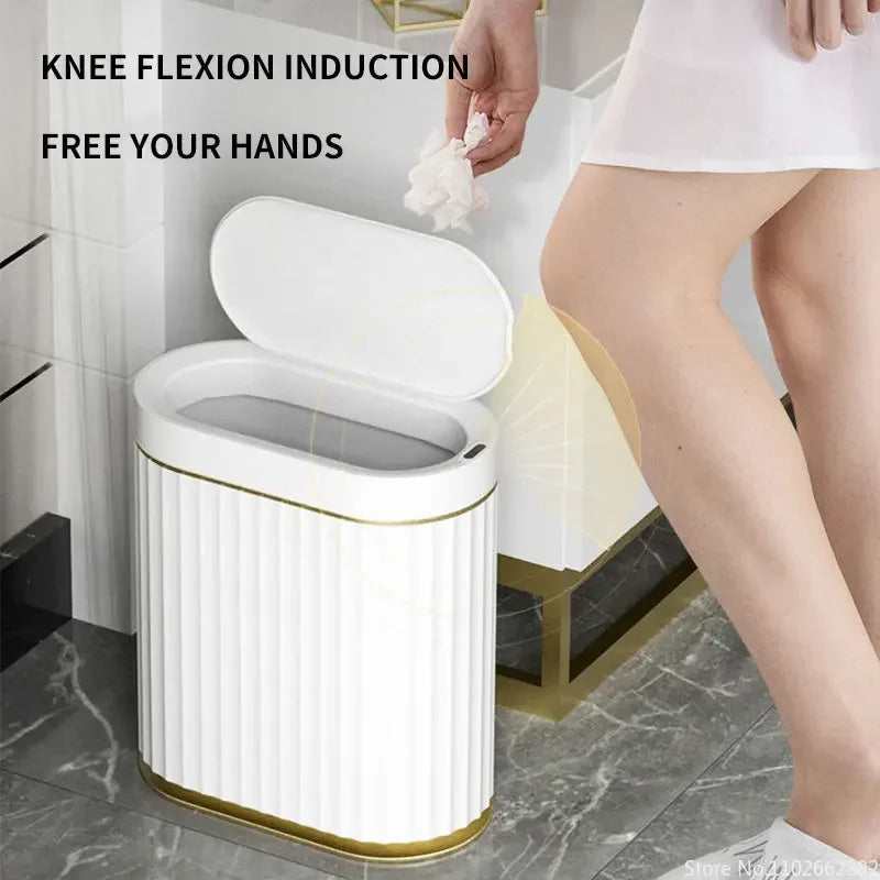5L 7L 9L Smart Sensor Trash Can Electronic Automatic Garbage Bin for Kitchen and Bathroom