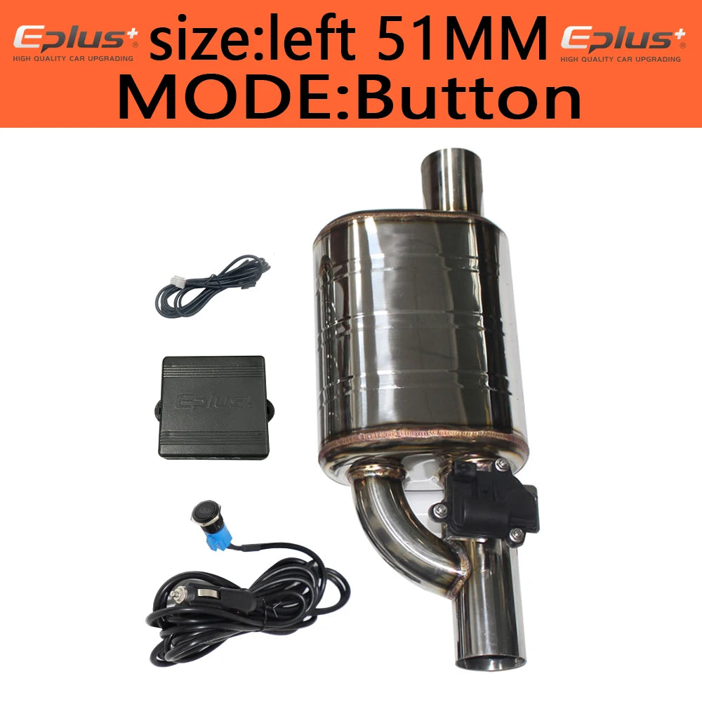 Eplus+ Car Exhaust System Electric Valve Control Silencer