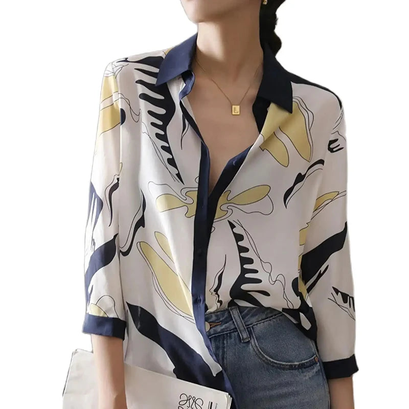Guangdong CN Fashion Luxury Ladies Shirt France Style Blouse