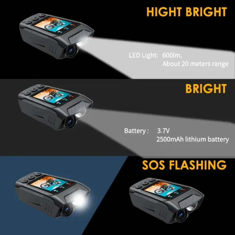 3 in 1 Multifunction Sport DV Dash Cam Action Camera
