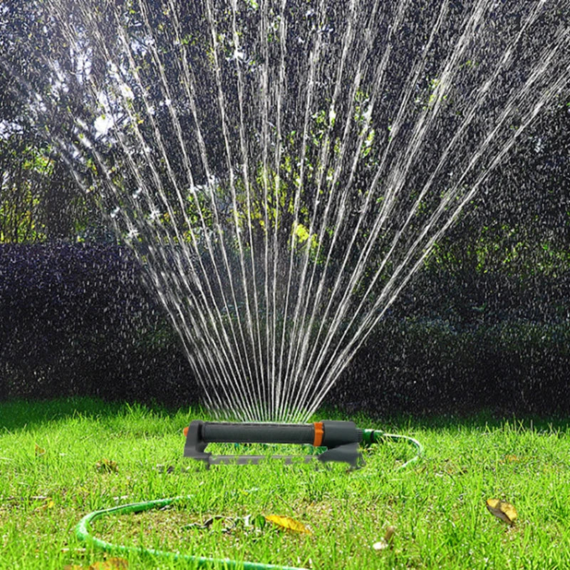 Garden Lawn Automatic Swing Sprinkler Dust Proof Watering Tool with Adjustable Spray Angle