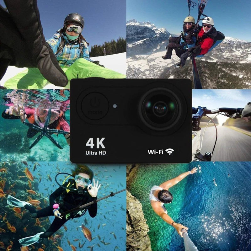 Ultra HD Action Camera With WiFi For Indoor And Outdoor Adventures