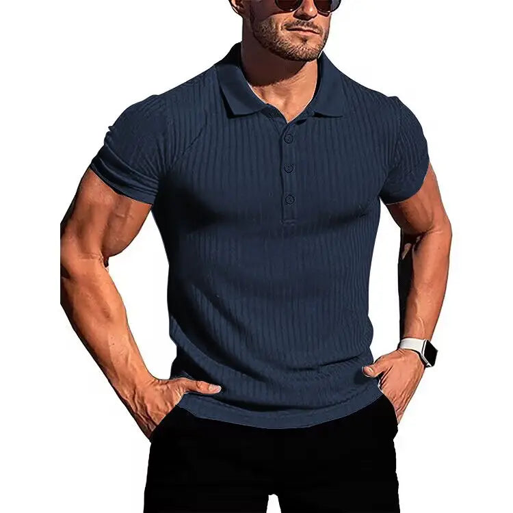 Zhejiang Choice Mens Breathable Stretch Slim Polo Shirt