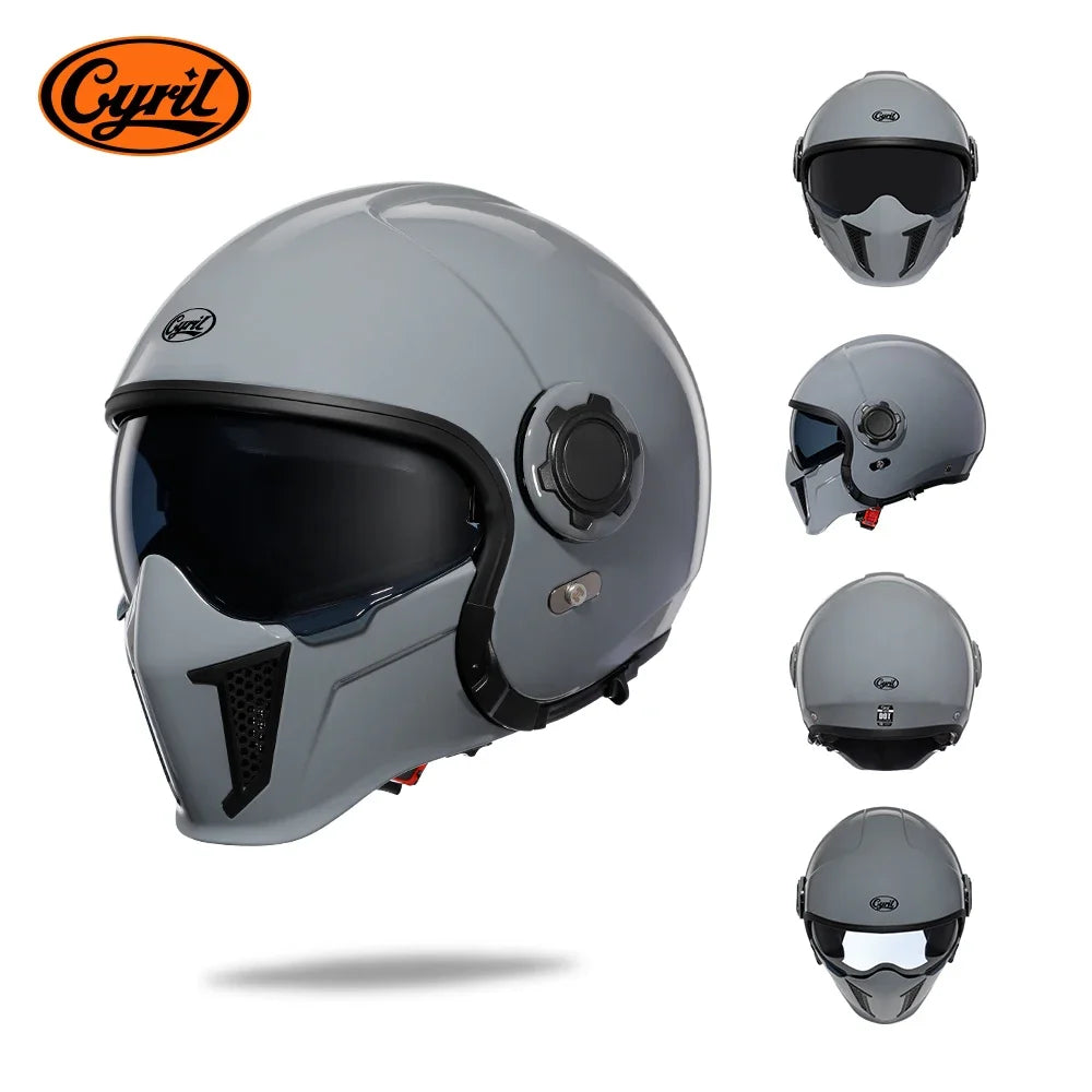 Cyril Modular Motorcycle Helmet DOT ECE Approved Full Face