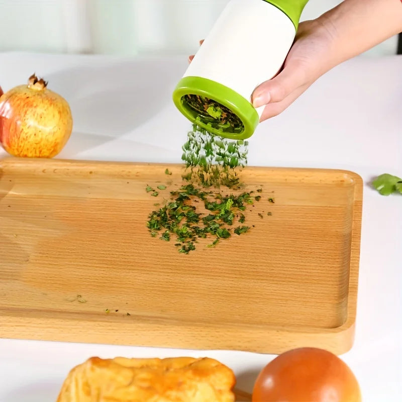 Manual Herb Grinder and Vegetable Cutter Kitchen Tool Gadget