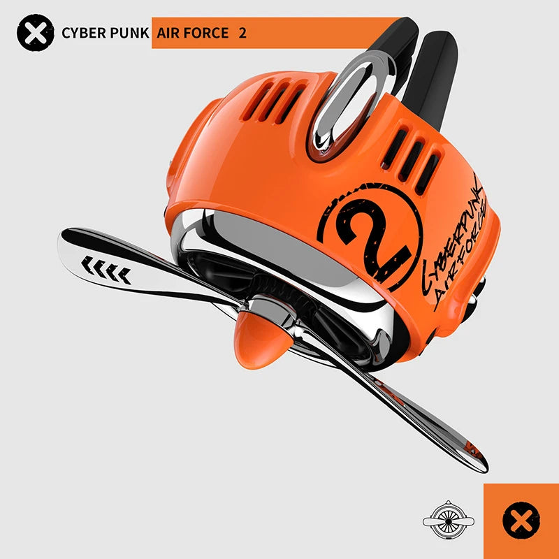 Cyberpunk Propeller Air Freshener for Car Interior Decoration