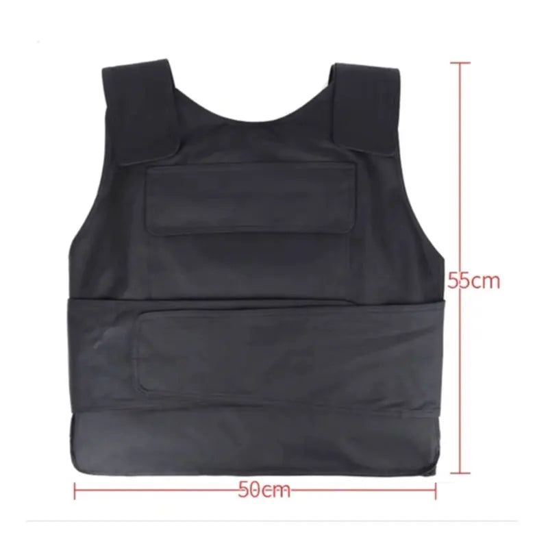 High Manganese Steel Anti-Stab Vest Outdoor Body Security Cut Proof Armor Tactical Defense Guard Clothing