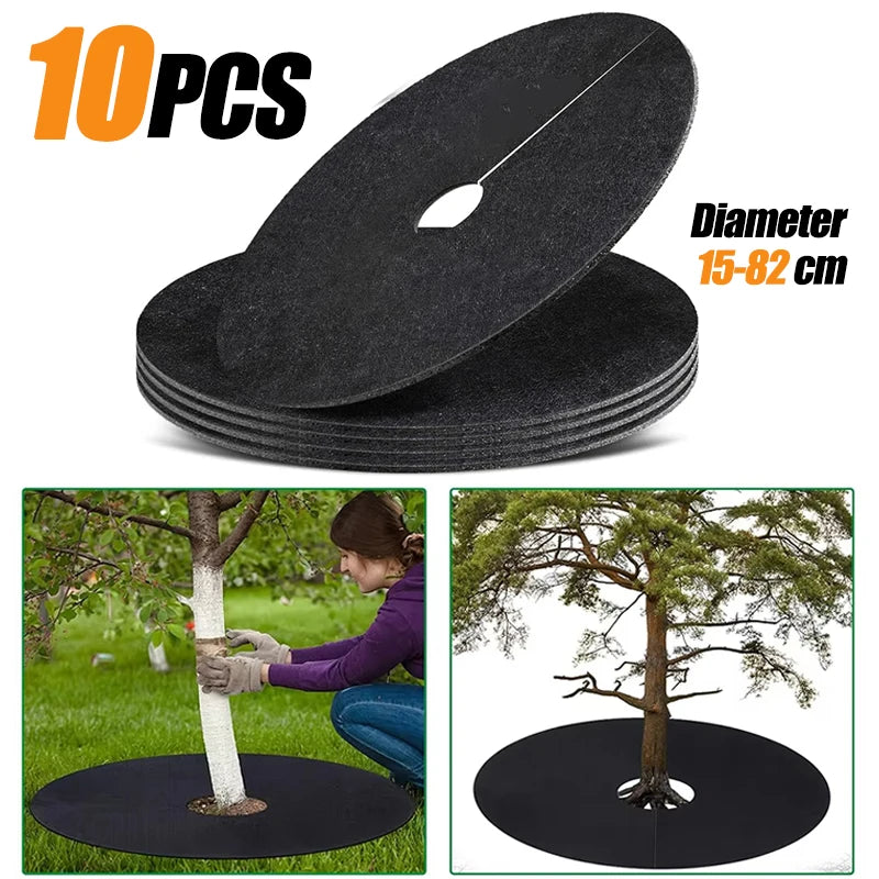 Tree Protection Weed Mats for Orchard and Garden Care
