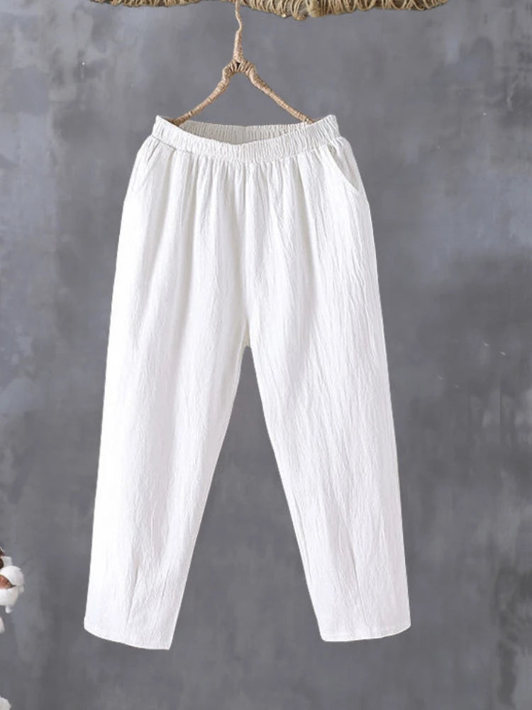 Casual Loose Harem Pants for Women Summer Comfort Wear