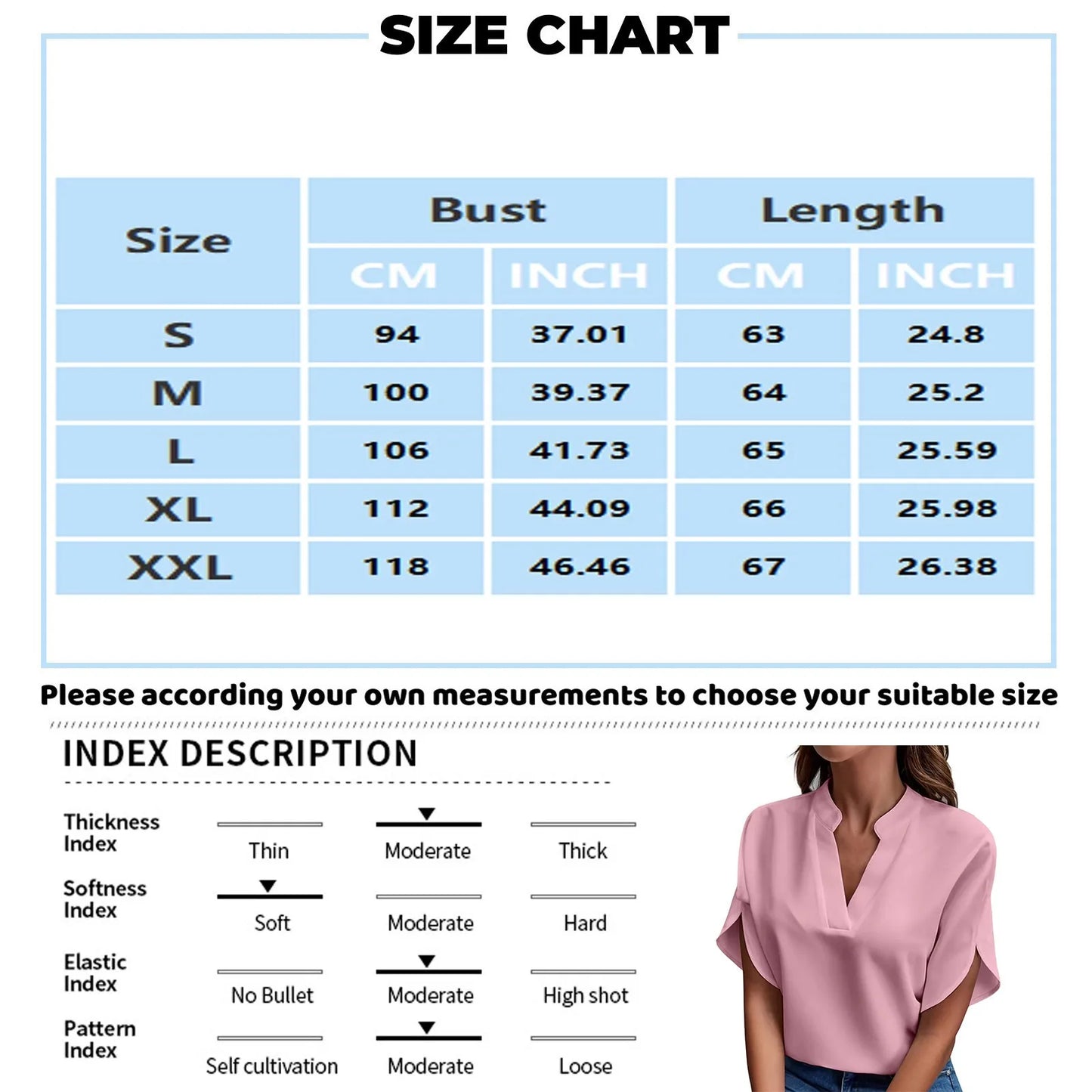 CN Guangdong Summer V Neck Loose Blouse for Women