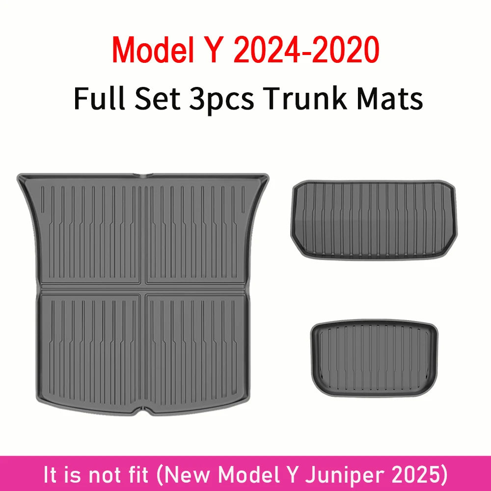 All Weather Floor Mats For Tesla Model Y And Model 3