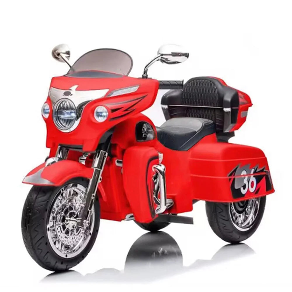 Hign Concerned Kids Electric 12V Two Seat Ride On Motorcycle