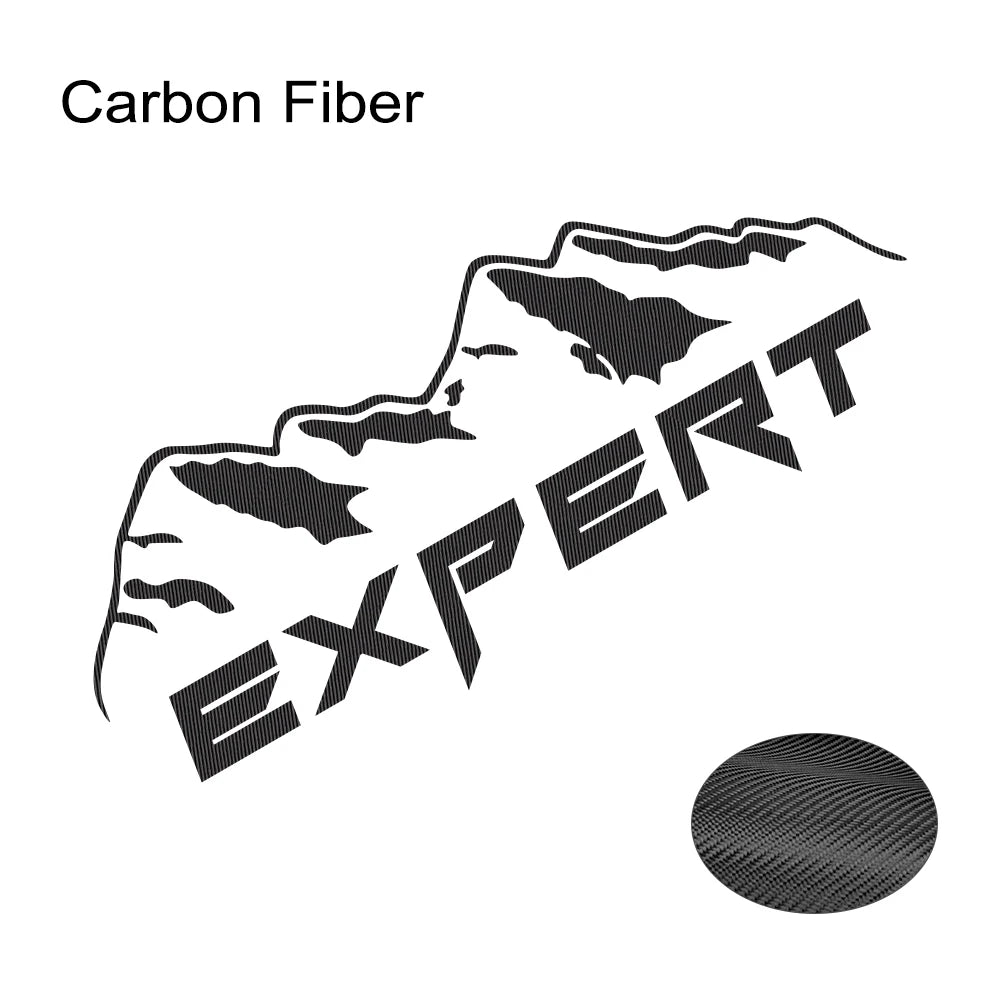 Mountain Styling Car Back Door Stickers Vinyl Decals For Peugeot Expert Traveller Auto Body Exterior Accessories