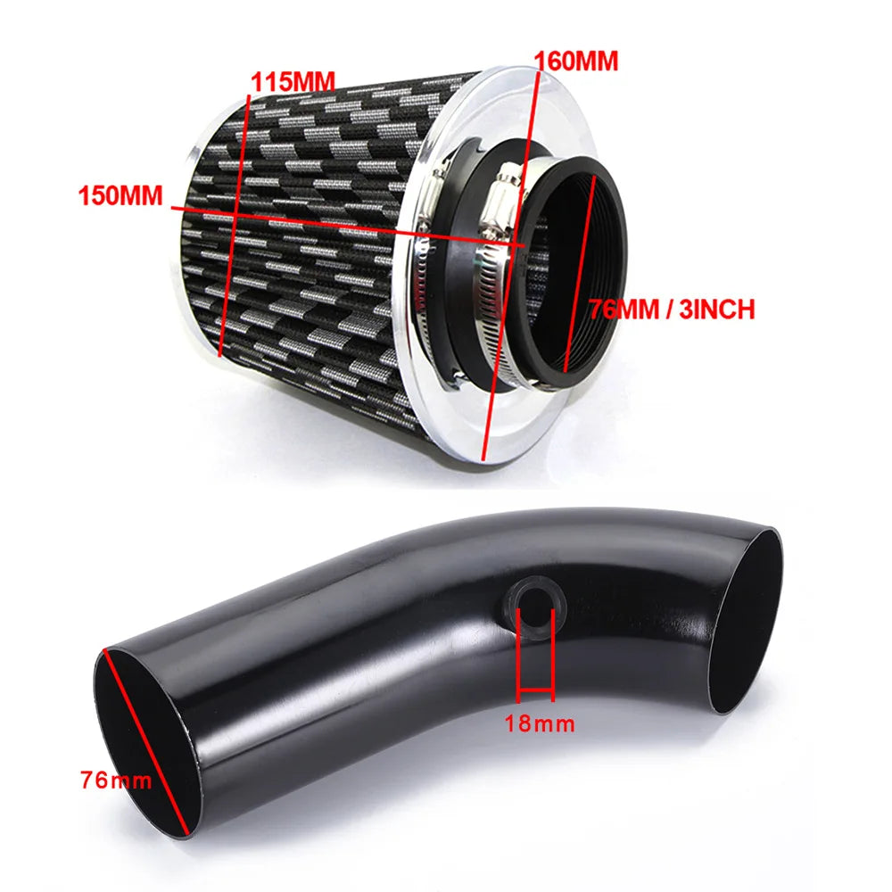 Choice Winter Mushroom Head Air Filter Intake Kit High Flow