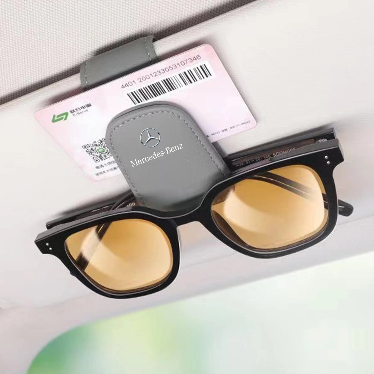 Mercedes-Benz Car Eyeglass Holder Clip Sunglasses Storage
