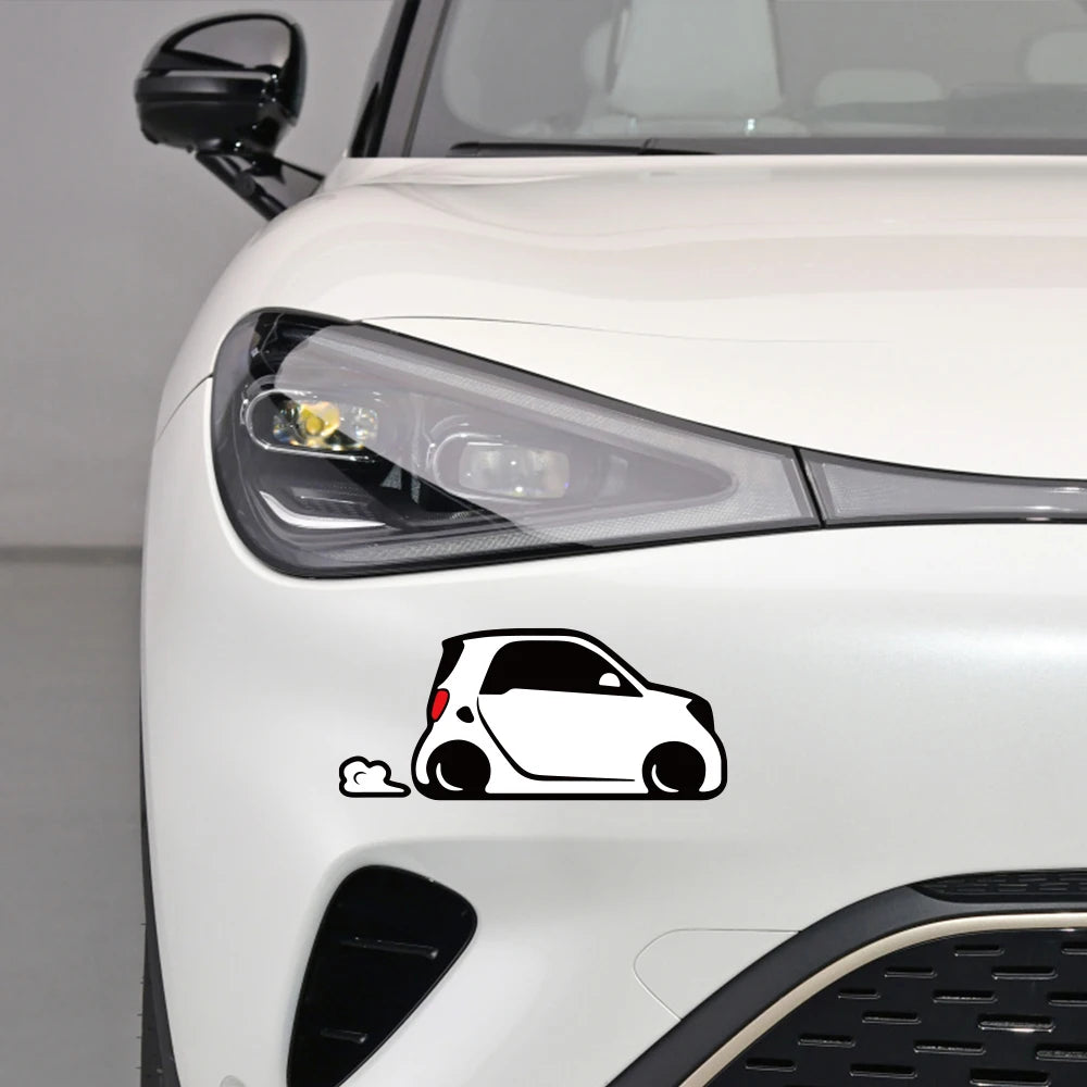 Car Stickers Decal Decoration Vinyl Film Decals for Mercedes Benz Smart Fortwo W453 W451 Racing Auto Styling Accessories