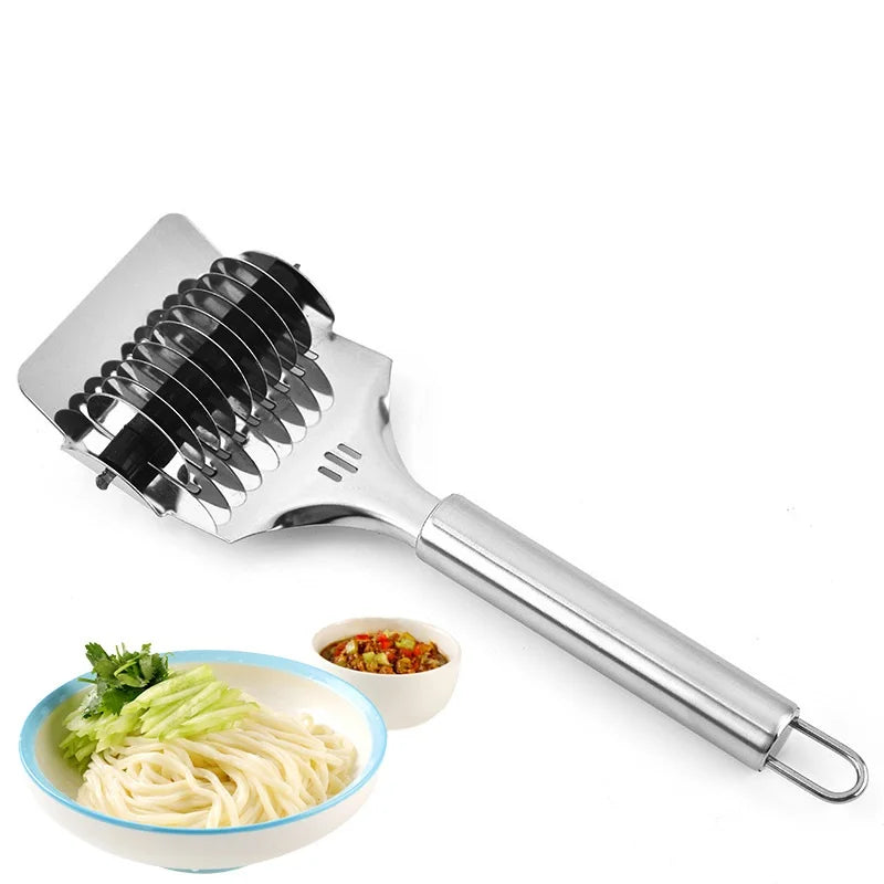 Manual Stainless Steel Noodle Cutter Pasta Maker Kitchen Tool