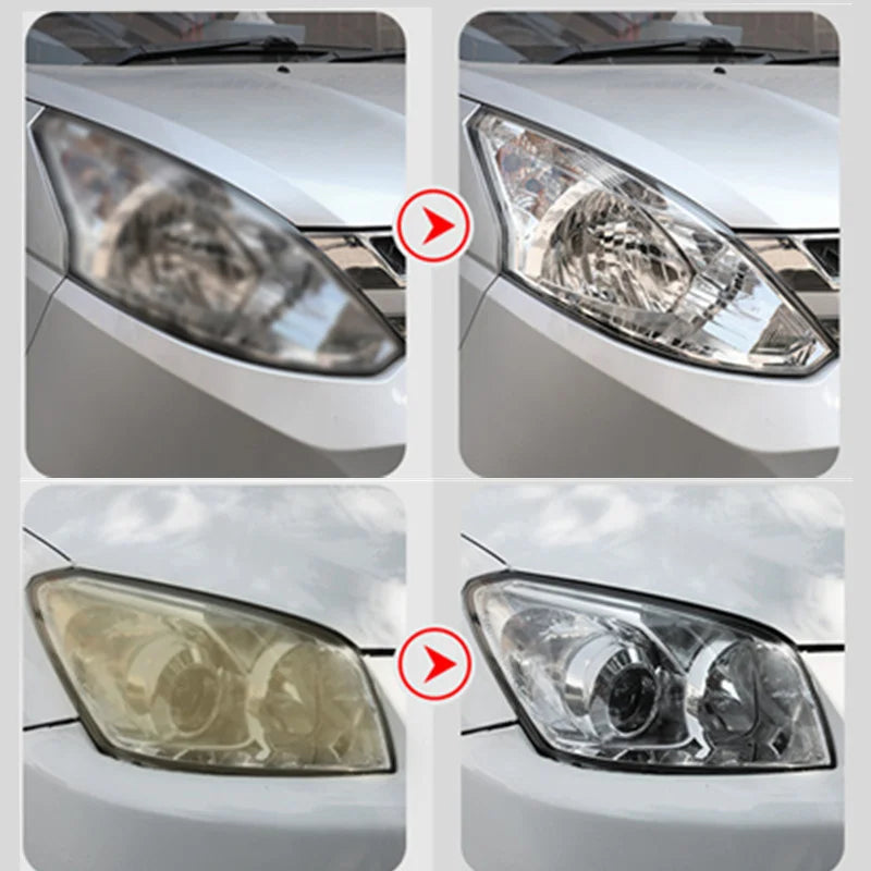Car Headlight Restoration Polish Kit for Clear Vision