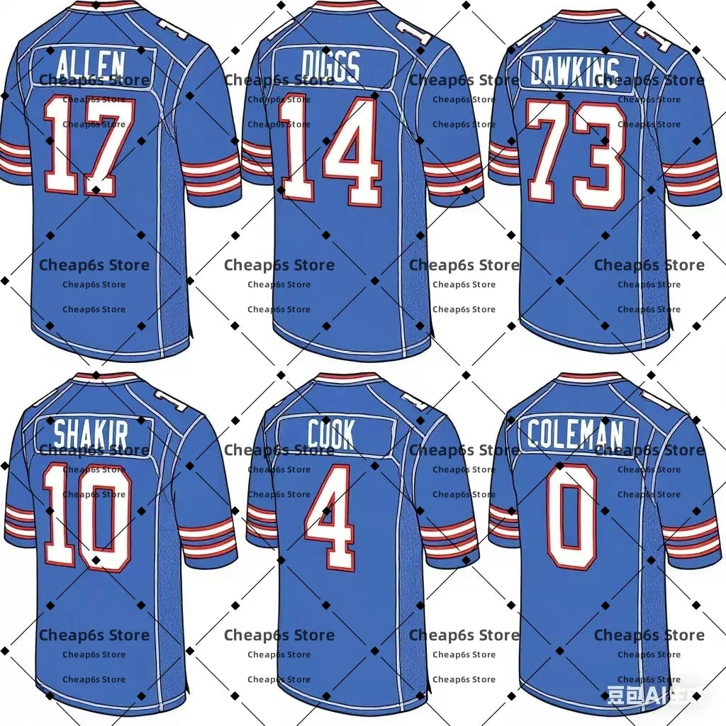 Buffalo Bills Stitched Authentic Football Jersey Josh Allen