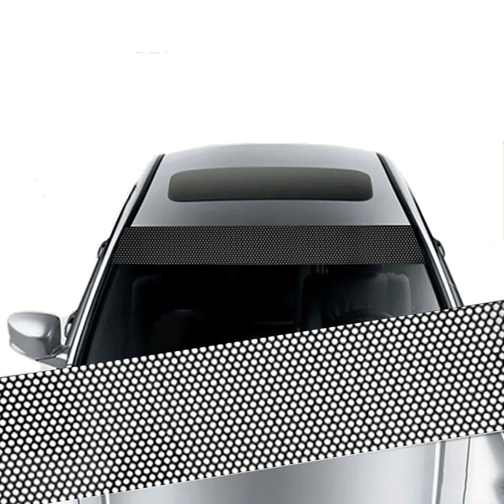 Car Sunshade Stickers Auto Front Windshield 3D Vinyl Film Rear Gear Decorative Decals