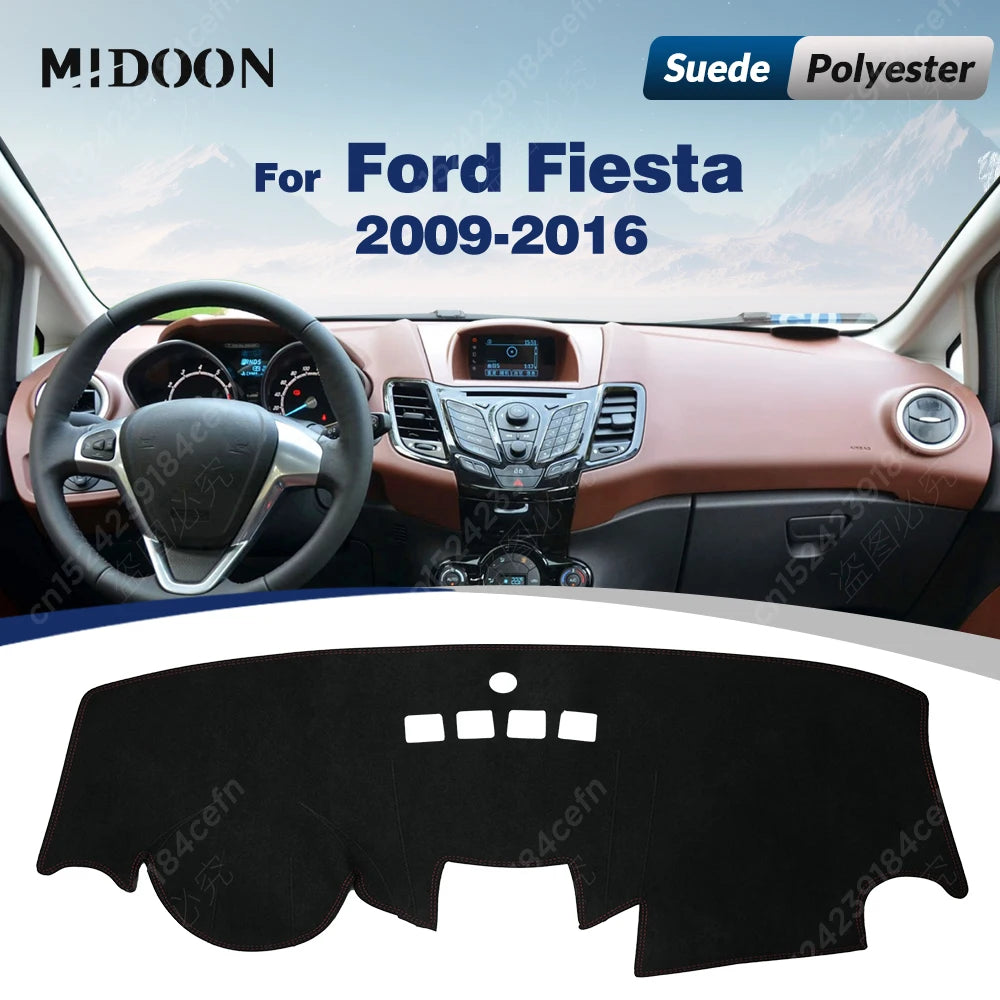 Car Dashboard Cover For Ford Fiesta Sun Shade And Protection