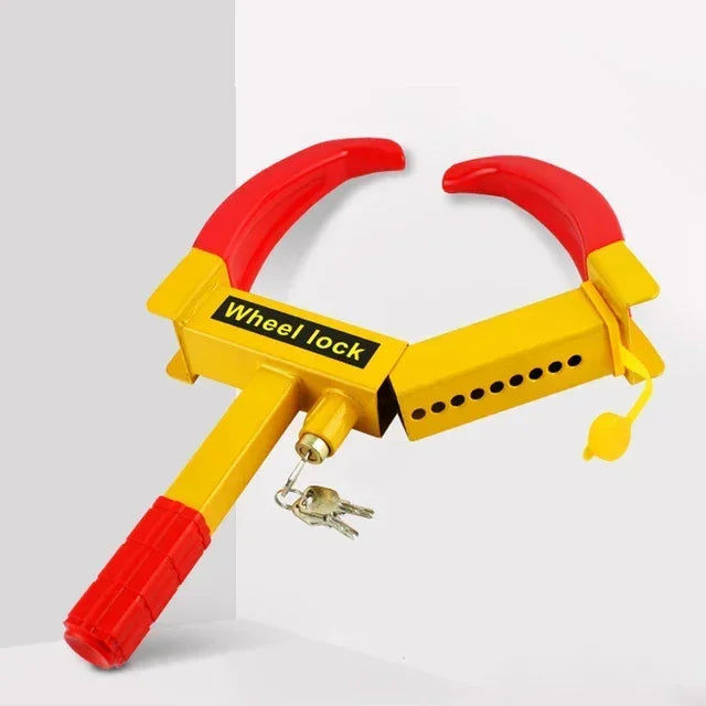 Heavy Duty Tire Lock Wheel Clamp Anti-Theft Auto Accessory