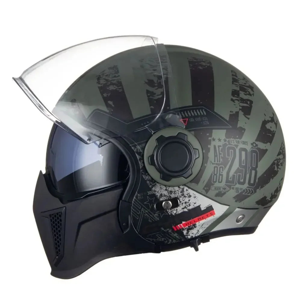 Cyril Modular Motorcycle Helmet DOT ECE Approved Full Face
